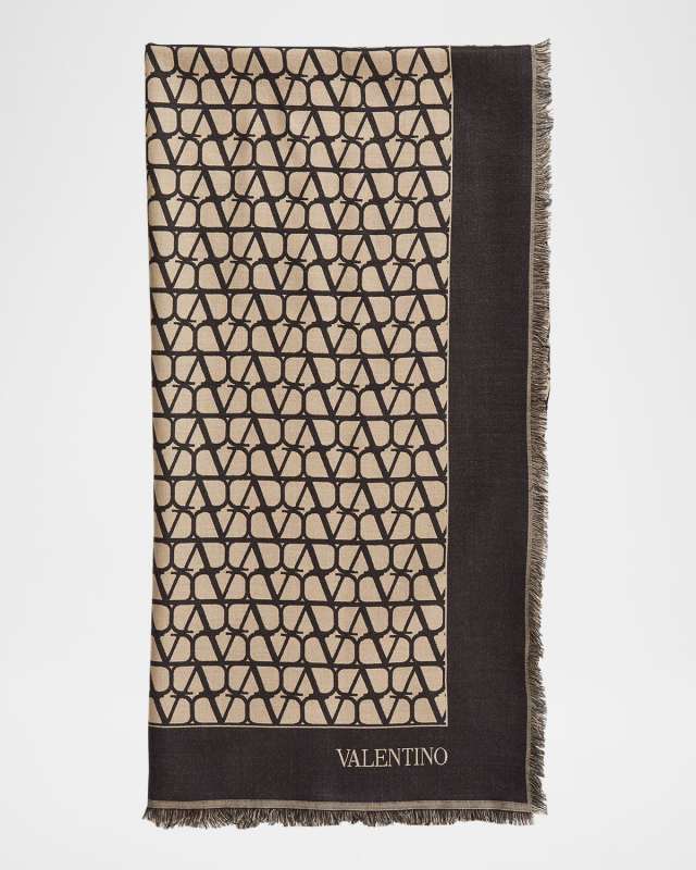 Iconographe Toile Wool-Silk Shawl