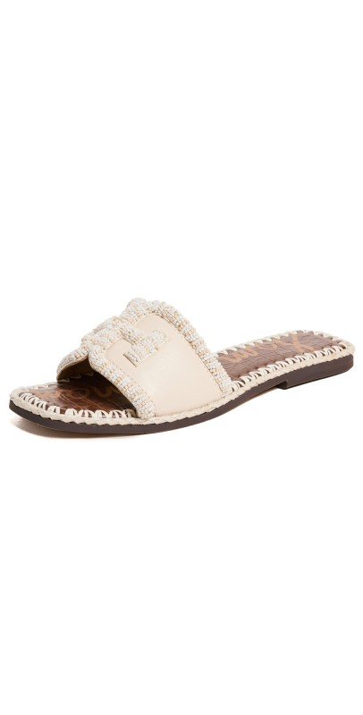 Sam Edelman Fitz Slides Ivory