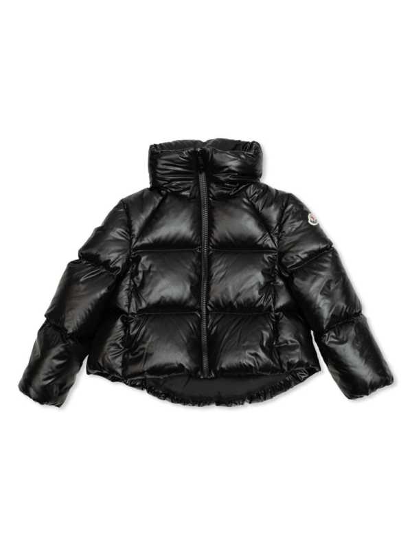 logo-patch padded jacket