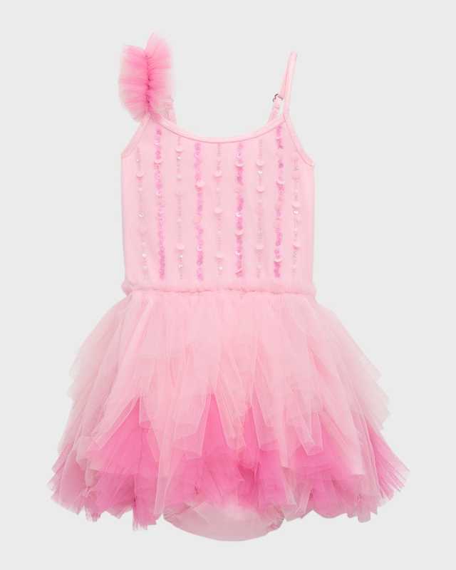 Girl's Bebe Light Sound Embellished Tutu Dress, Size 3M-24