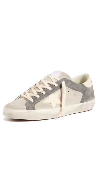 Golden Goose Superstar Double Quarter Sneakers BASALTO/ELEFANT/CREAM