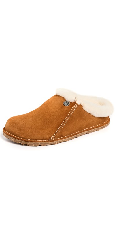 Birkenstock Zermatt Shearling Slippers Mink