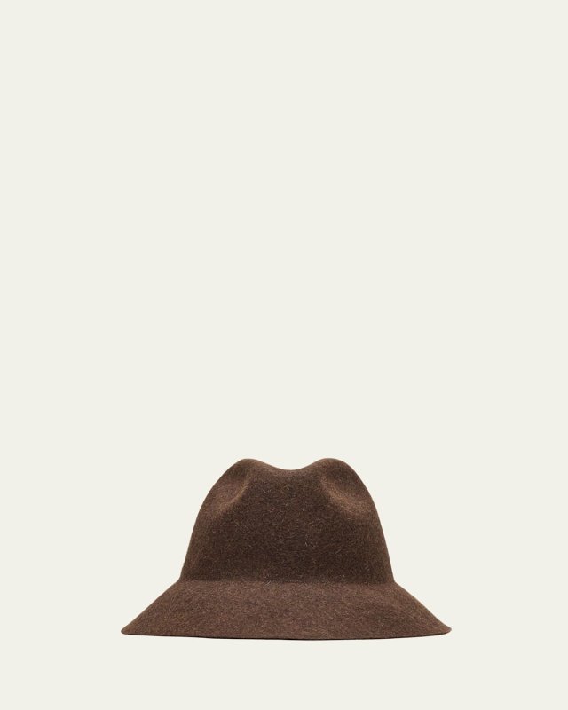 My Journey Rabbit Felt/Cashmere Floppy-Brim Fedo