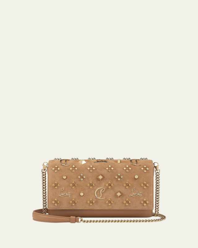 Paloma Loubinthesky Suede Clutch Bag