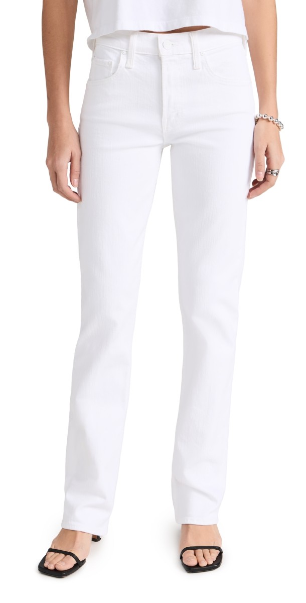 MOTHER The Smarty Pants Skimp Jeans Totally Innocent