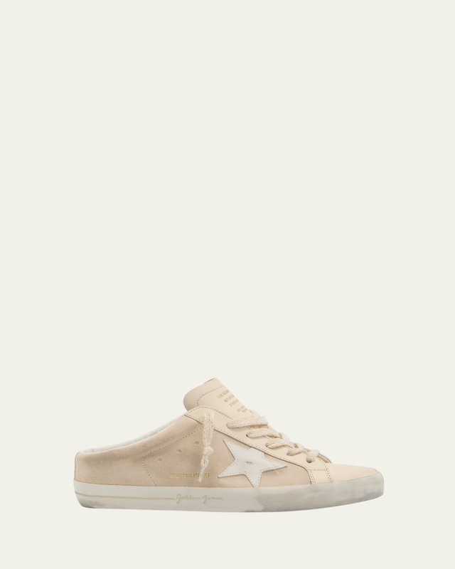 Sabot Mixed Leather Slide Sneakers