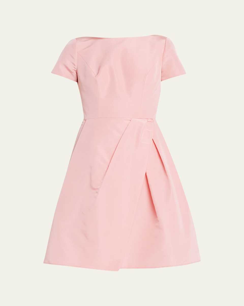 Icon Bateau Neck Short-Sleeve Dress