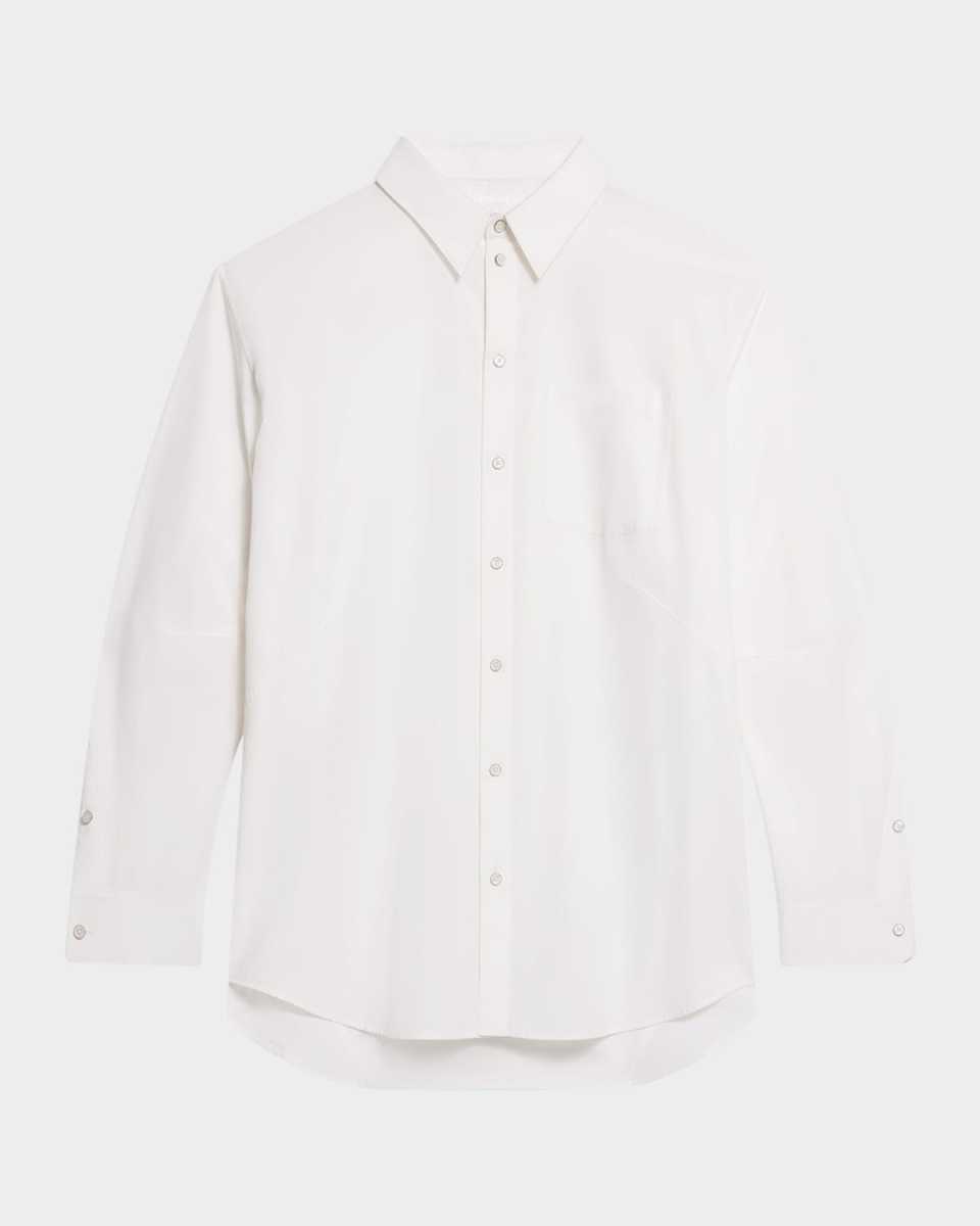 Oversized Long-Sleeve Shirt