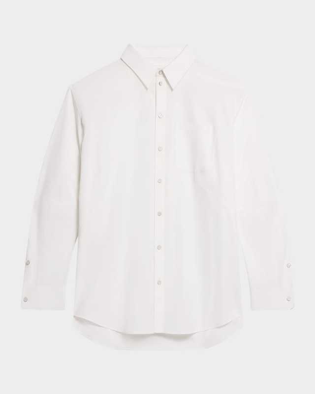Oversized Long-Sleeve Shirt