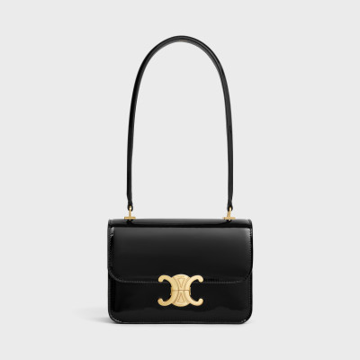 CELINE TEEN GARANCE BAG IN PATENT CALFSKIN