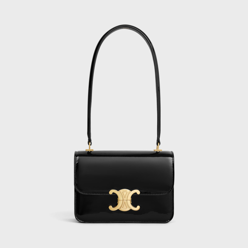 CELINE TEEN GARANCE BAG IN PATENT CALFSKIN