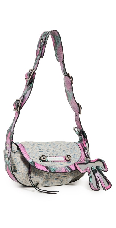 Acne Studios Shoulder Bag Light Blue/Pink