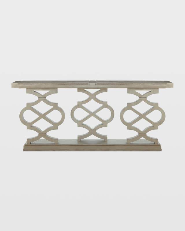 Seth Lattice-Style Console Table