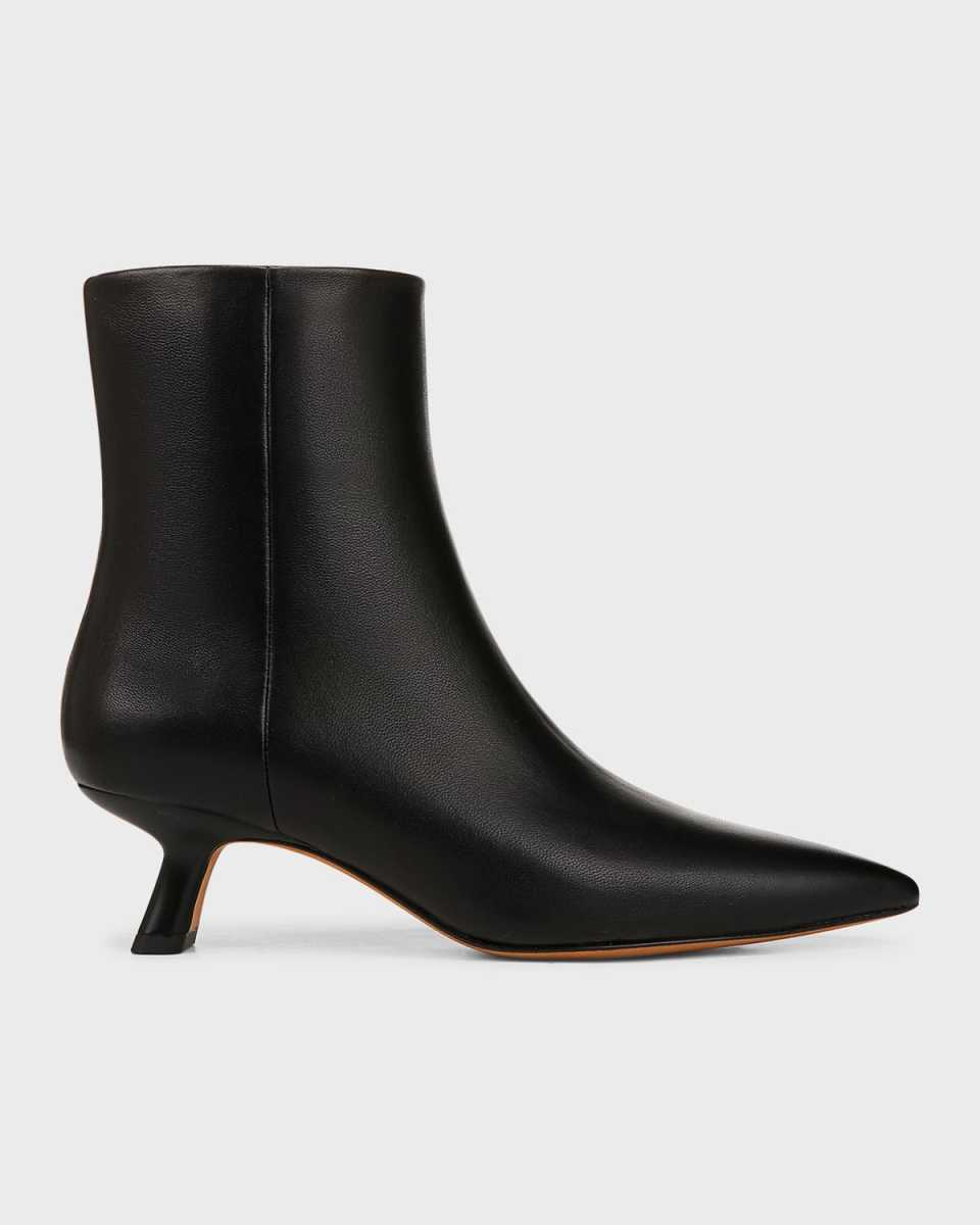 Billy Leather Low Ankle Boots