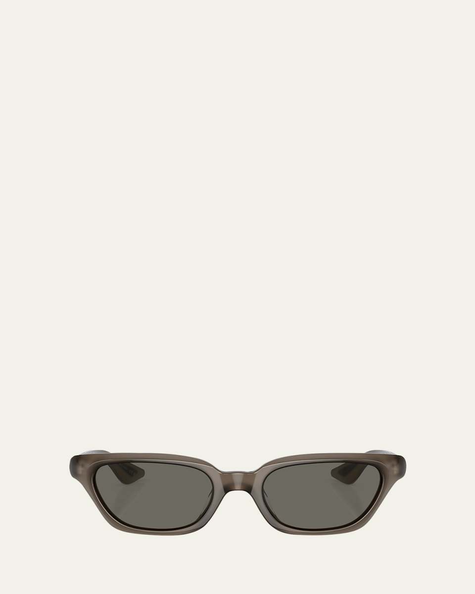 Monochrome Acetate Rectangle Sunglasses