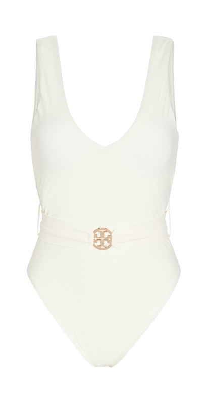 Tory Burch Miller One Piece New Ivory