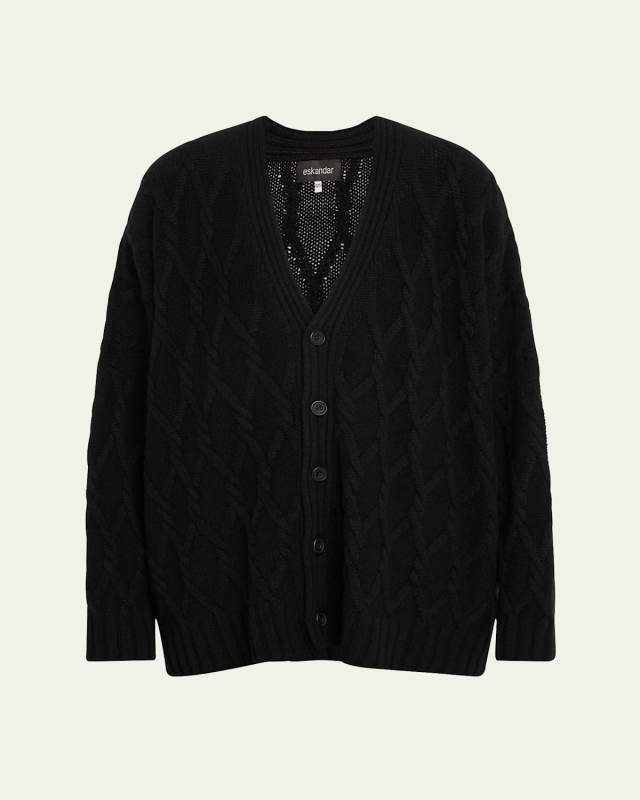 Cashmere Knitted Cardigan (Mid Plus Length)