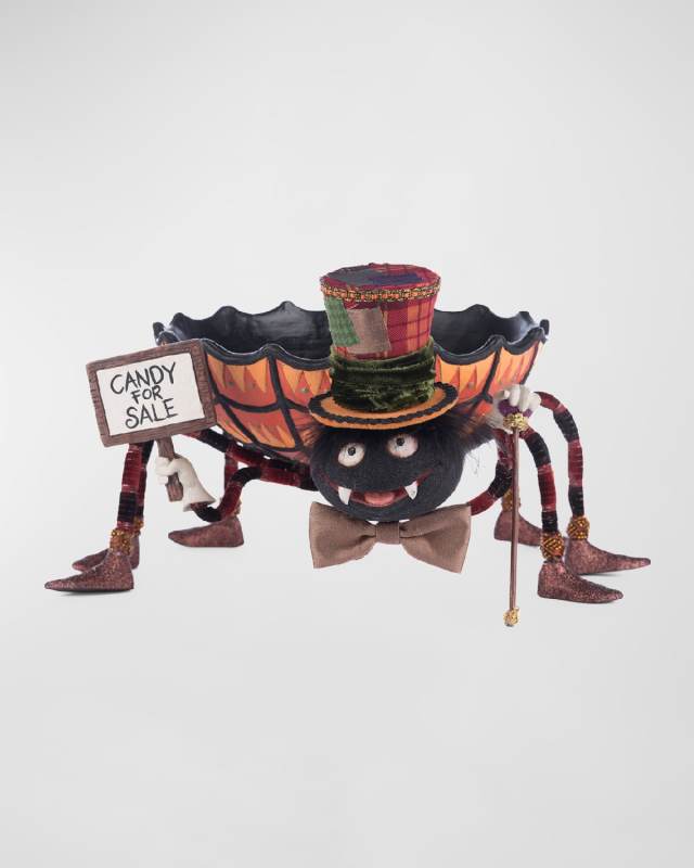 Broomstick Acres Spider Candy Dish