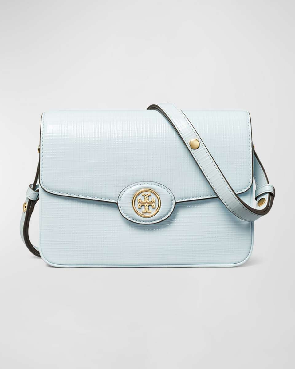 Robinson Crosshatched Leather Convertible Shoulder Bag