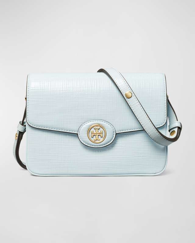 Robinson Crosshatched Leather Convertible Shoulder Bag