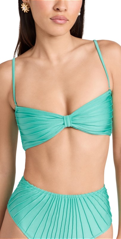 Shani Shemer Anna Bikini Top Blue Maldives
