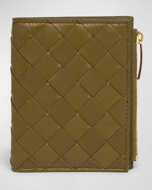Small Bifold Zip Wallet