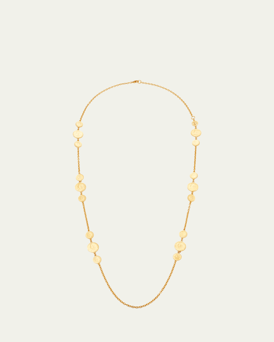 Long Coin Necklace