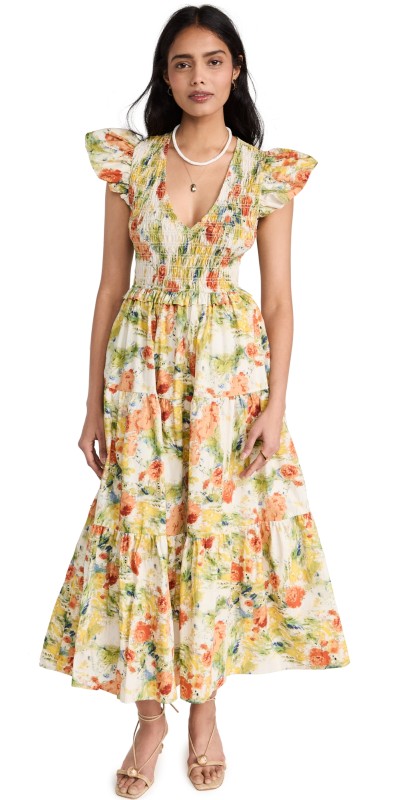 o. p.t Phoebe Dress Pink Floral