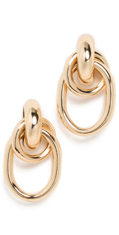 SHASHI Gianna Earrings Gold