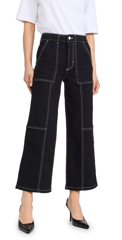 RAILS Getty Crop Utility Jeans Orca