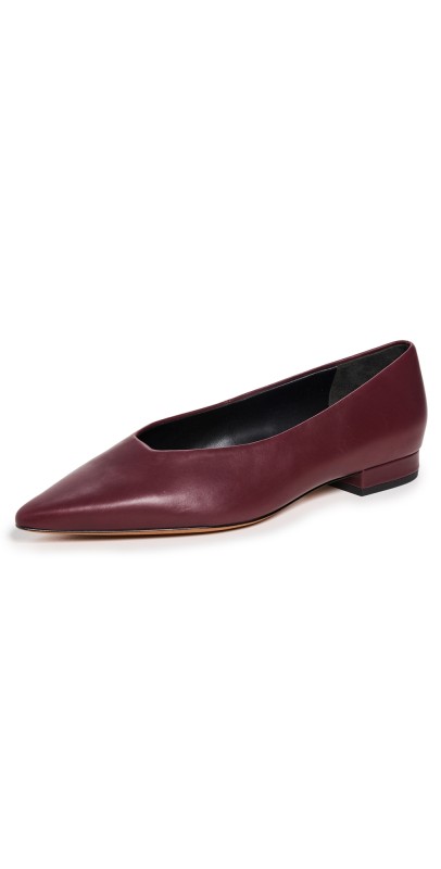 Vince Isabel Flats Deep Cherry