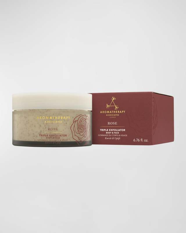 Rose Triple Exfoliator, 200mL/ 6.76 oz.
