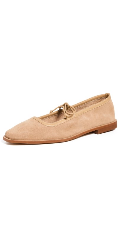 KAANAS Bimba Ballerina Flats Natural