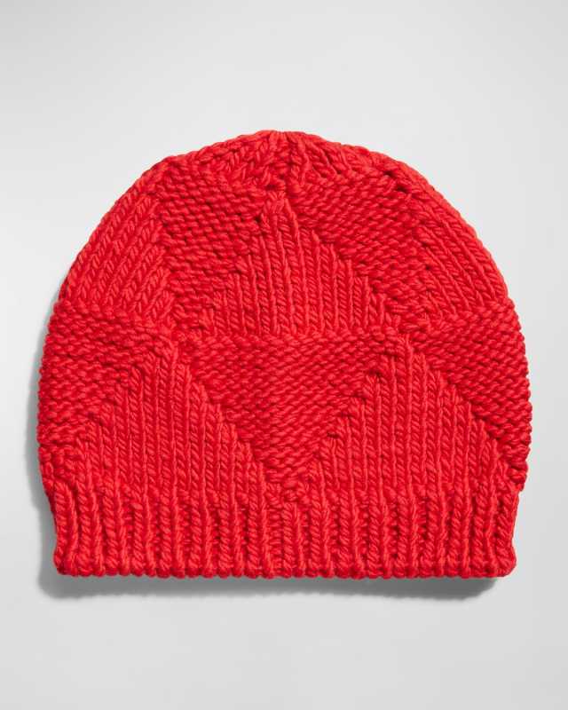 Cable Knit Wool Beanie