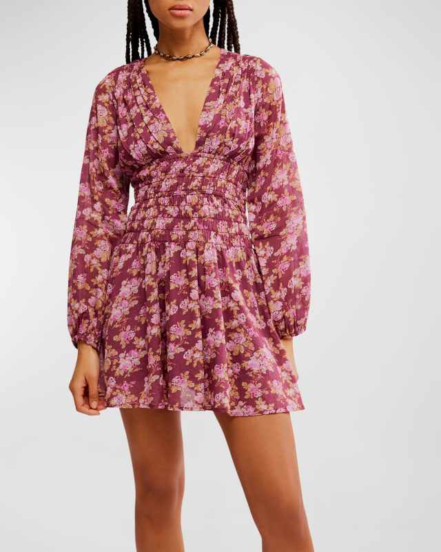 Keep You Cotton Mini Dress