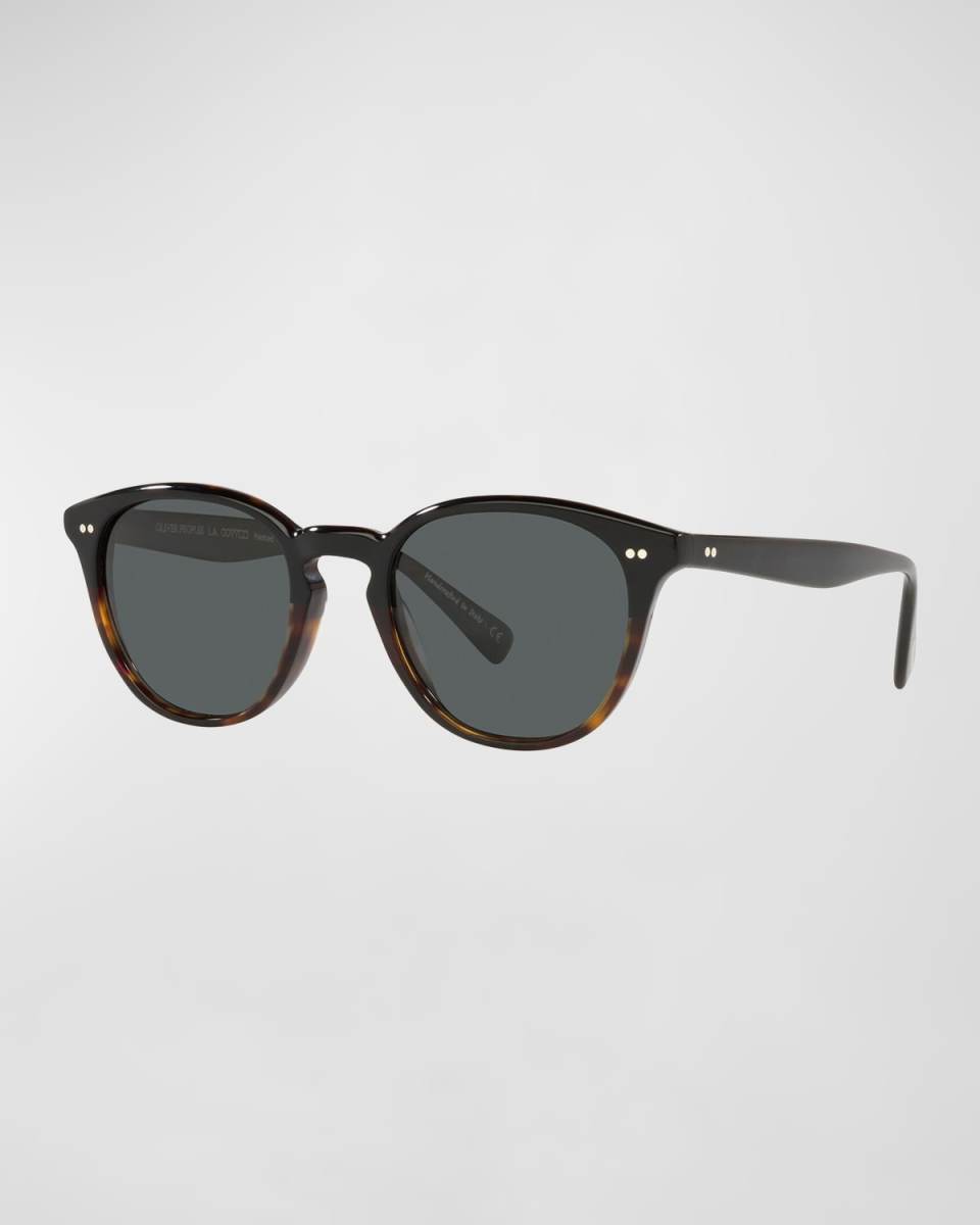 Desmon Round Acetate Sunglasses