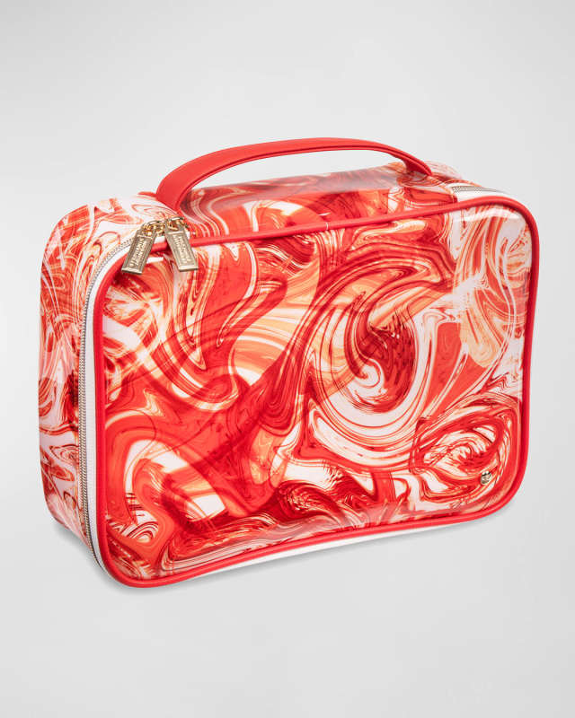 Miami Tangerine Tango Claire Jumbo Makeup Case