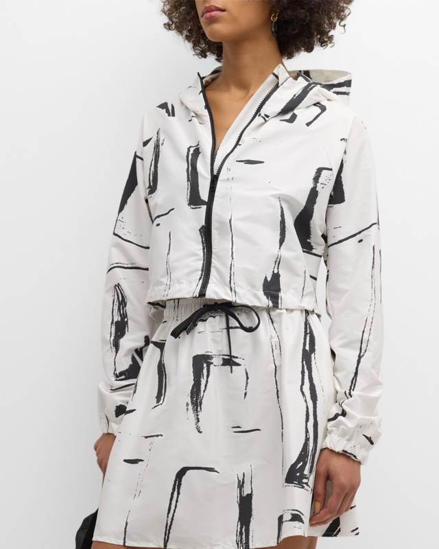 Maxime Cropped Track Jacket