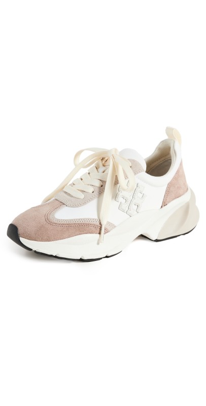 Tory Burch Good Luck Trainers White/New Ivory/Cerbiatto