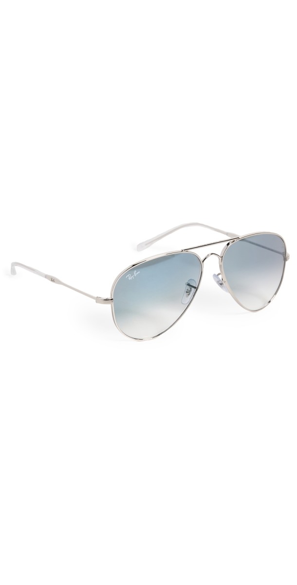Ray-Ban Old Aviator Sunglasses Silver