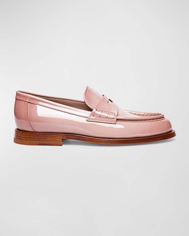 Airglow Patent Penny Loafers
