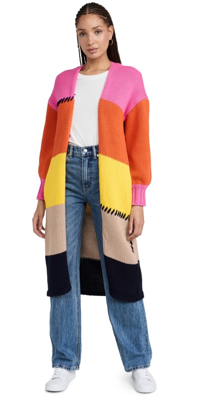 Kerri Rosenthal Alaina Duster Cabin Stripeulti