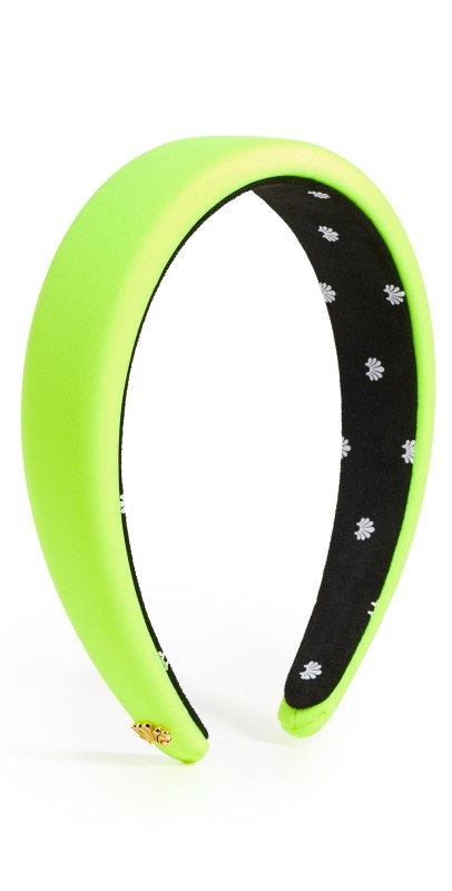 Lele Sadoughi Neoprene Alice Headband Chartreuse