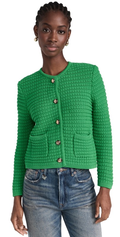 ba & sh Gaspard Cardigan Vert