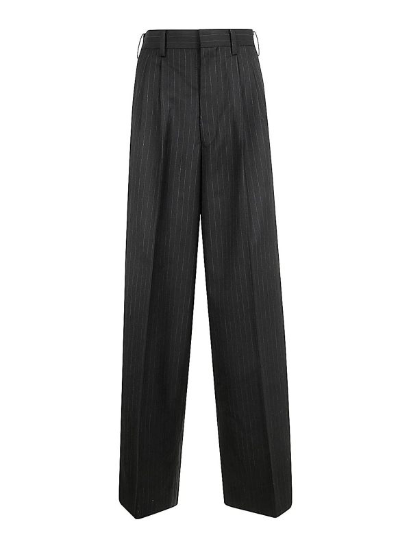 Junya Watanabe Pantalons Décontractés - Noir