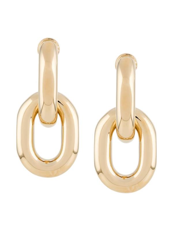 chain link earrings