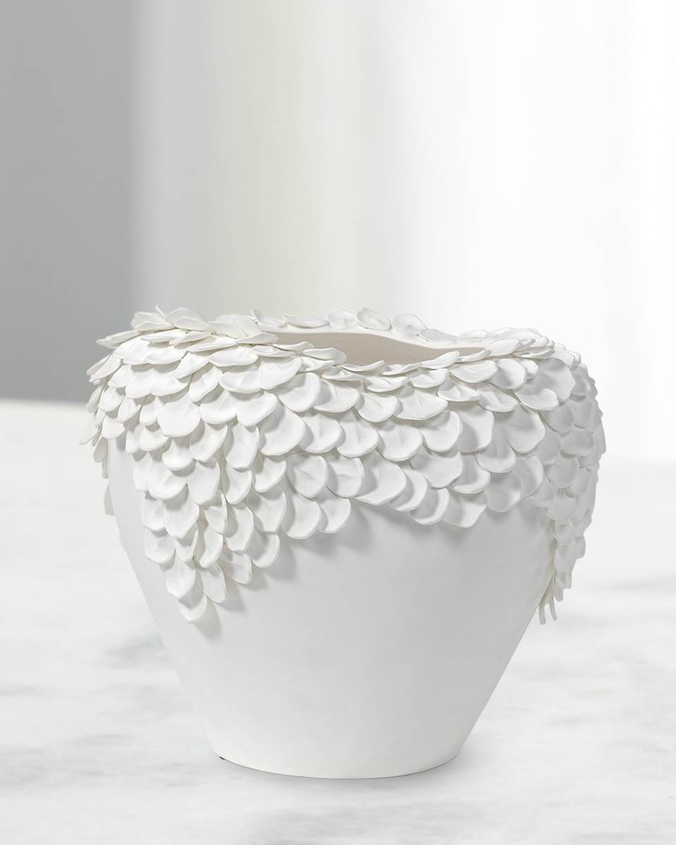 Jasmine Porcelain Wide Vase