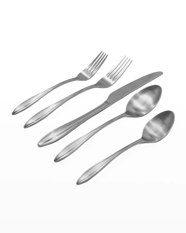 Unica Satin Finish 20-Piece Flatware Set