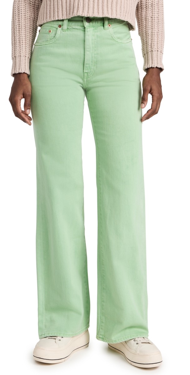 Denimist Dena Jeans Faded Green
