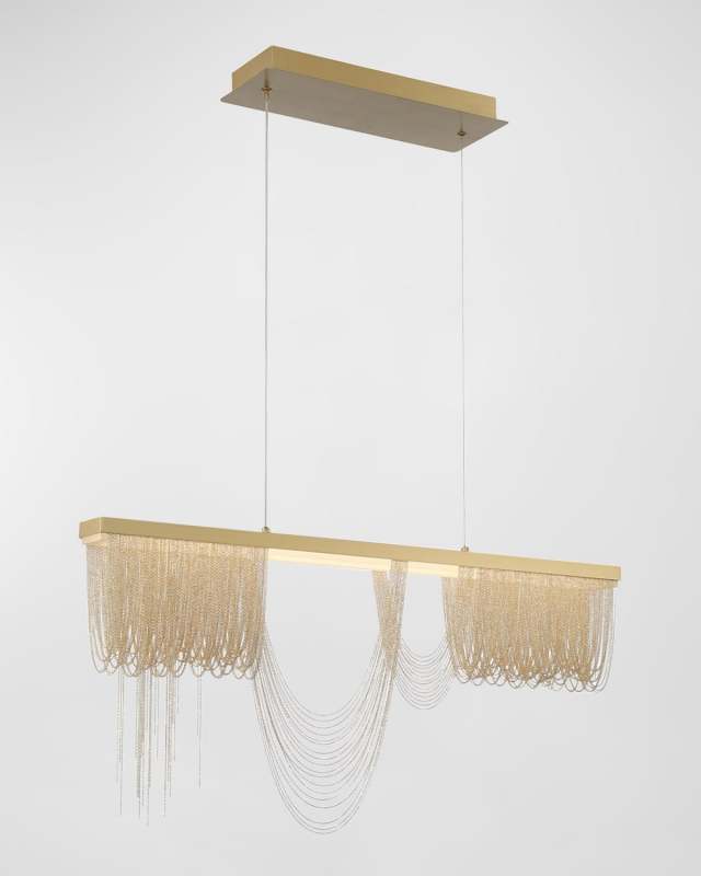 Tenda 35" Linear Chandelier